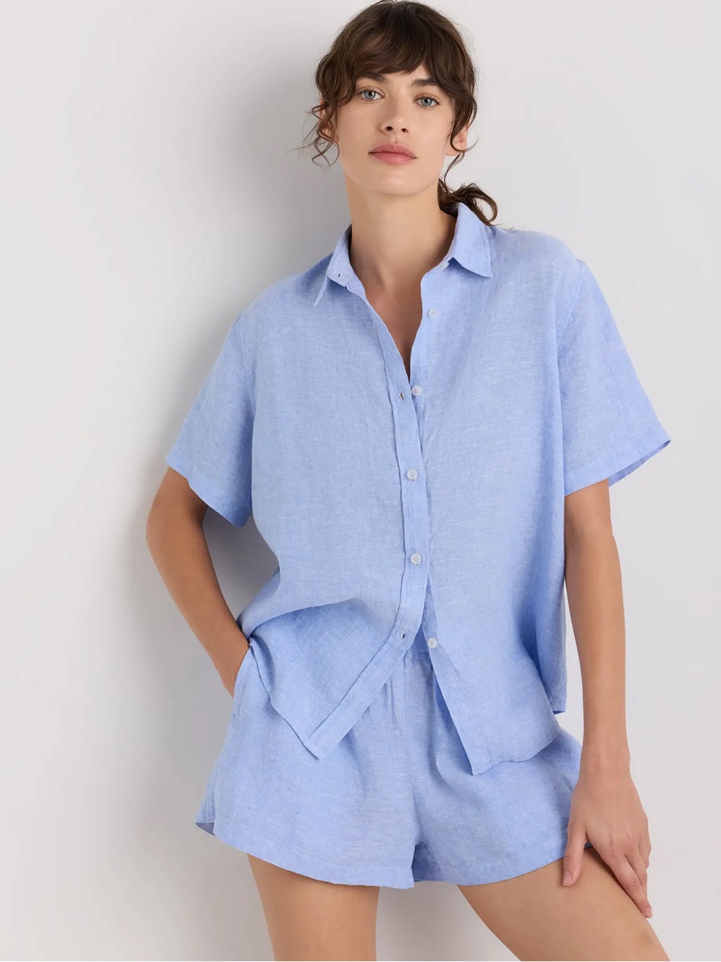 Women’s Quince Linen Pajama Set